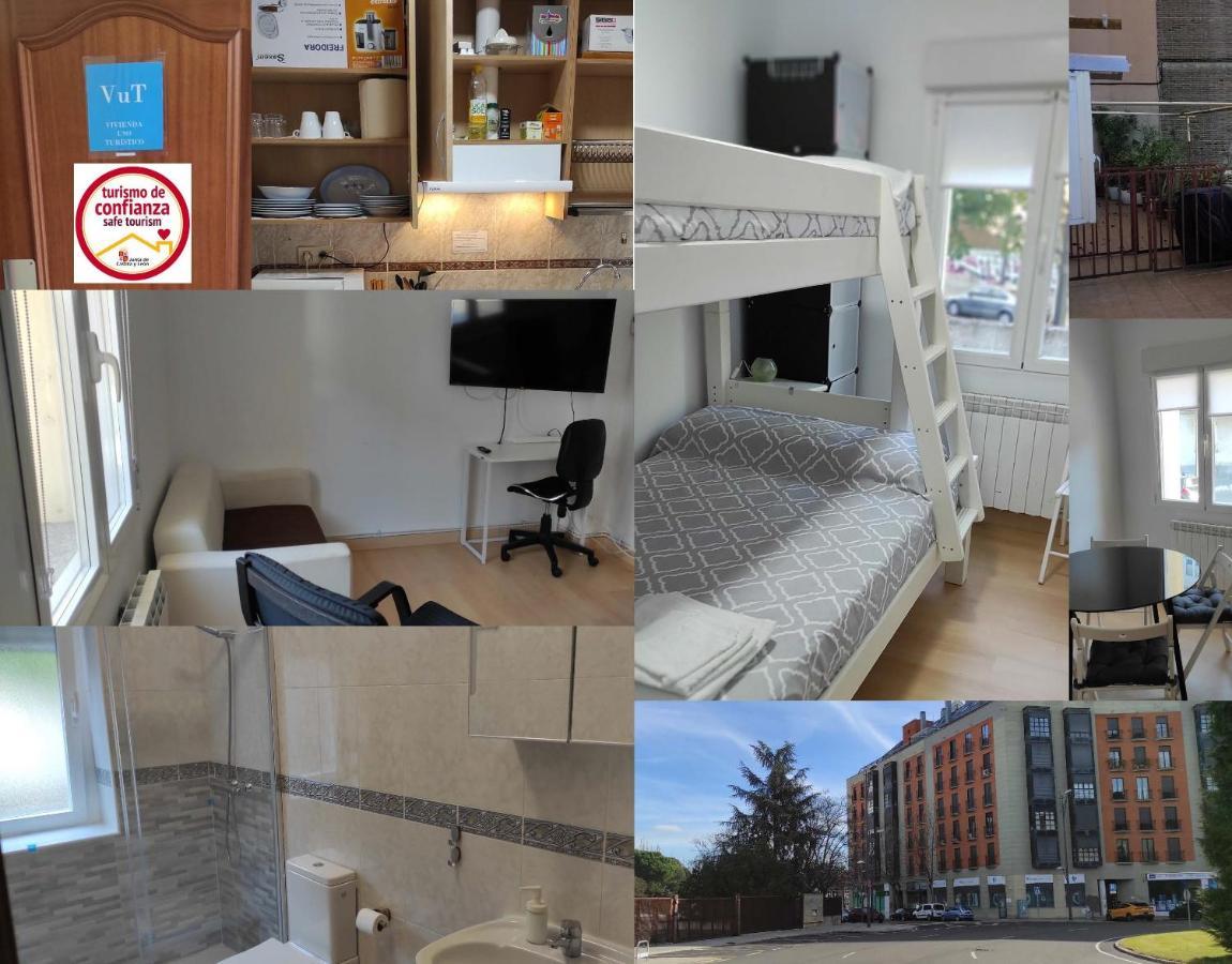 Ferienwohnung Precioso Apartamento Con Patio Zamora Exterior foto